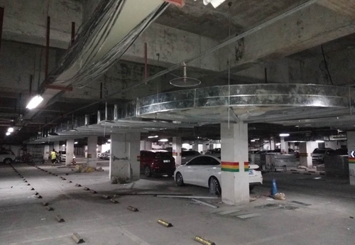 地下車(chē)庫(kù)通風(fēng)管道工程