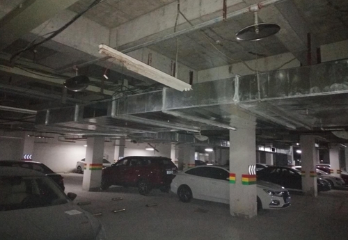 地下車(chē)庫(kù)白鐵通風(fēng)管道工程